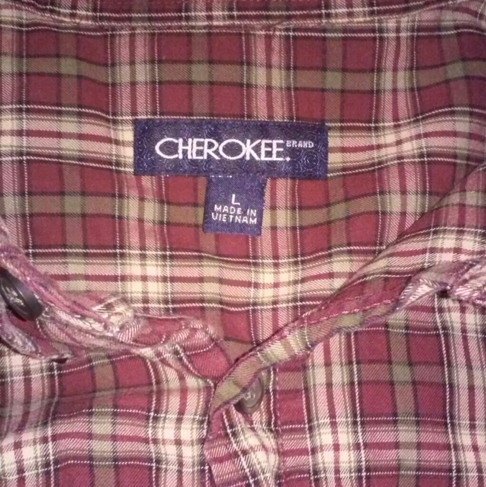 3/$15 6/$25 Cherokee LS Men's Button Up Shirt